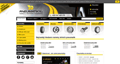 Desktop Screenshot of pneumatiky.cz